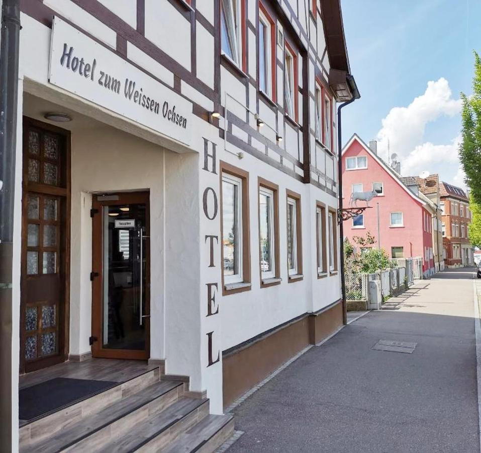Hotel Zum Weissen Ochsen Aalen Zewnętrze zdjęcie