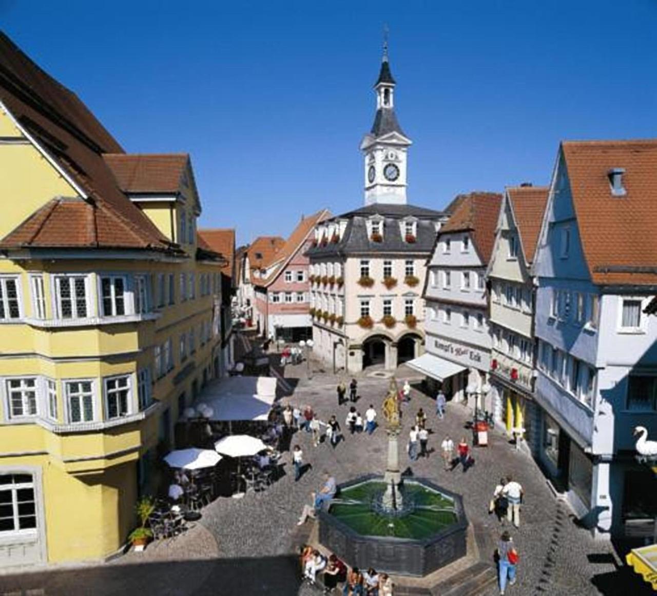 Hotel Zum Weissen Ochsen Aalen Zewnętrze zdjęcie